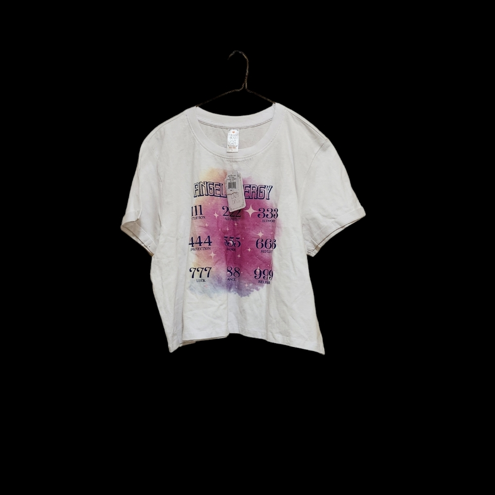 NWT Messy Buns Lazy Days Cropped Top
